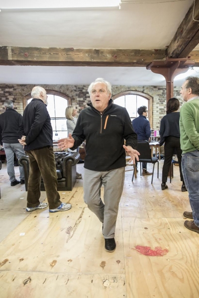 Photo Flash: In Rehearsal for Trafalgar's THE RULING CLASS with James McAvoy! Image