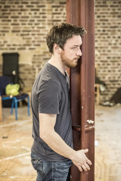 Photo Flash: In Rehearsal for Trafalgar's THE RULING CLASS with James McAvoy! Image