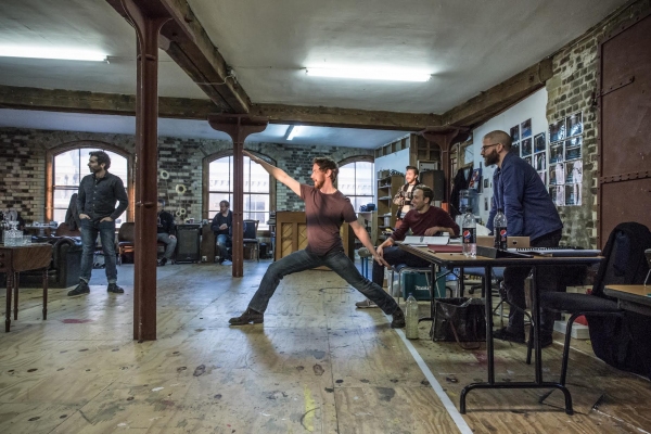 Photo Flash: In Rehearsal for Trafalgar's THE RULING CLASS with James McAvoy! Image