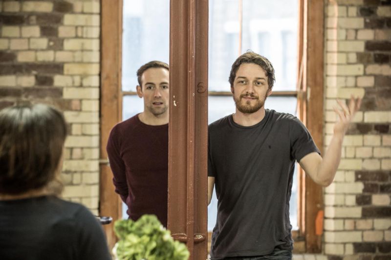 Photo Flash: In Rehearsal for Trafalgar's THE RULING CLASS with James McAvoy! Image