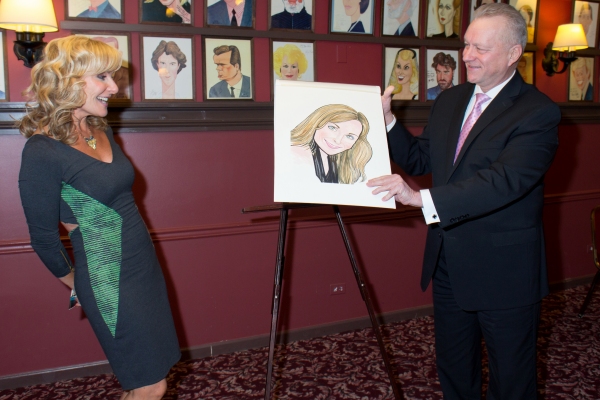 Photo Coverage: MAMMA MIA!'s Judy McLane Receives Sardi's Portrait Image