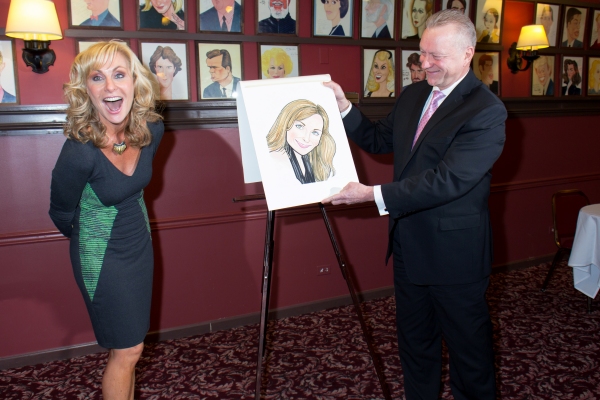 Photo Coverage: MAMMA MIA!'s Judy McLane Receives Sardi's Portrait Image