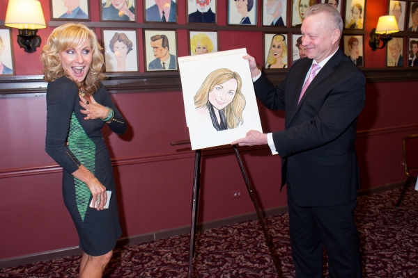 Photo Coverage: MAMMA MIA!'s Judy McLane Receives Sardi's Portrait Image