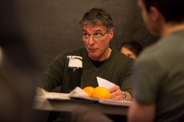 Photo Flash: In Rehearsal with Robert Cuccioli and More for Off-Broadway's SNOW ORCHID Image
