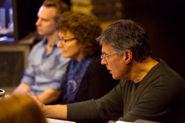 Photo Flash: In Rehearsal with Robert Cuccioli and More for Off-Broadway's SNOW ORCHID Image