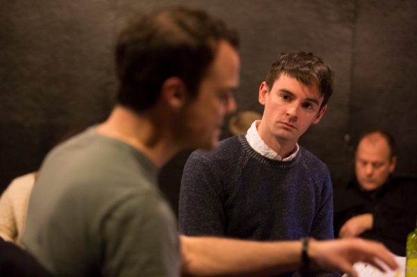 Photo Flash: In Rehearsal with Robert Cuccioli and More for Off-Broadway's SNOW ORCHID Image
