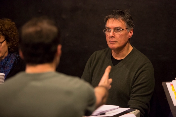 Photo Flash: In Rehearsal with Robert Cuccioli and More for Off-Broadway's SNOW ORCHID Image