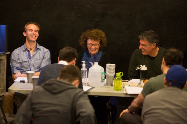 Photo Flash: In Rehearsal with Robert Cuccioli and More for Off-Broadway's SNOW ORCHID Image
