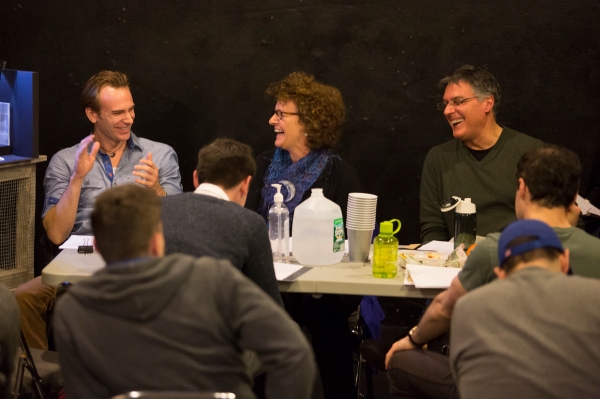 Photo Flash: In Rehearsal with Robert Cuccioli and More for Off-Broadway's SNOW ORCHID Image