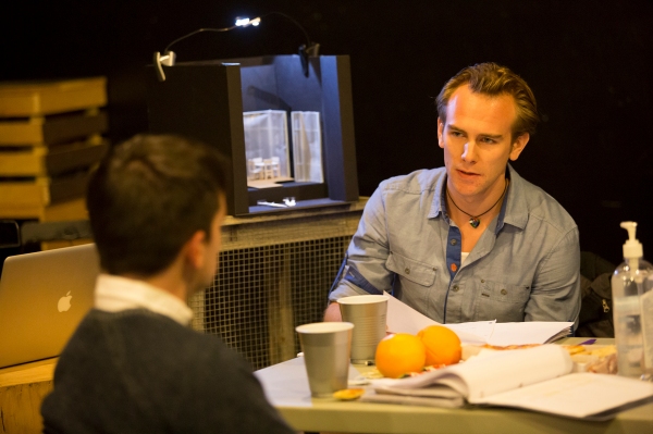 Photo Flash: In Rehearsal with Robert Cuccioli and More for Off-Broadway's SNOW ORCHID Image