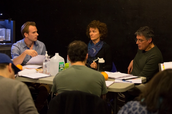 Photo Flash: In Rehearsal with Robert Cuccioli and More for Off-Broadway's SNOW ORCHID Image