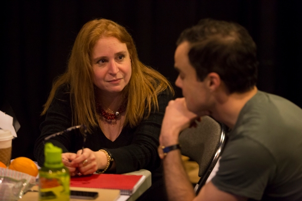 Photo Flash: In Rehearsal with Robert Cuccioli and More for Off-Broadway's SNOW ORCHID Image