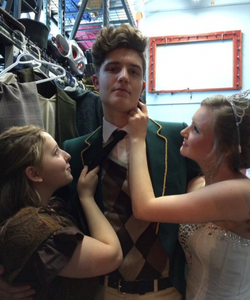Photo Flash: Saturday Intermission Pics - January 10 - HONEYMOON IN VEGAS, ON THE TOWN, and More! Image