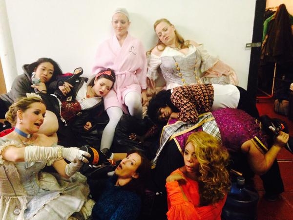 Photo Flash: Saturday Intermission Pics - January 10 - HONEYMOON IN VEGAS, ON THE TOWN, and More! Image