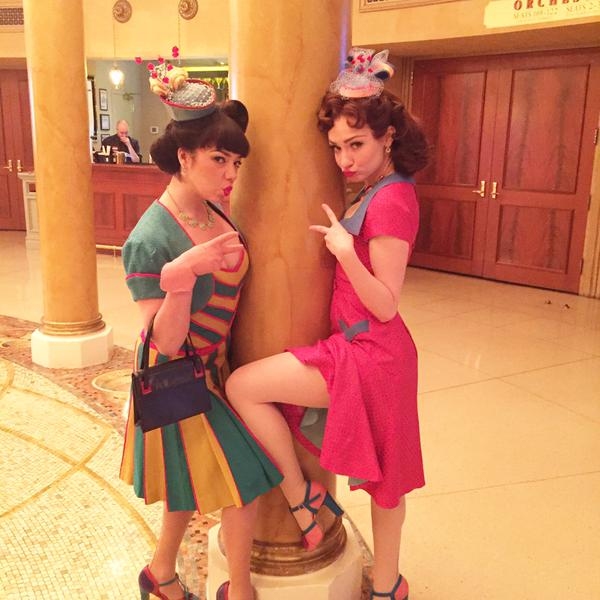 Photo Flash: Saturday Intermission Pics - January 10 - HONEYMOON IN VEGAS, ON THE TOWN, and More! Image
