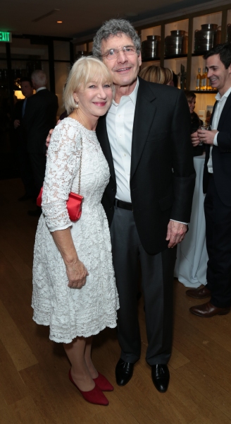 Helen Mirren and Alan Horn pose together as Disney celebrates their 2015 Golden Globe Photo