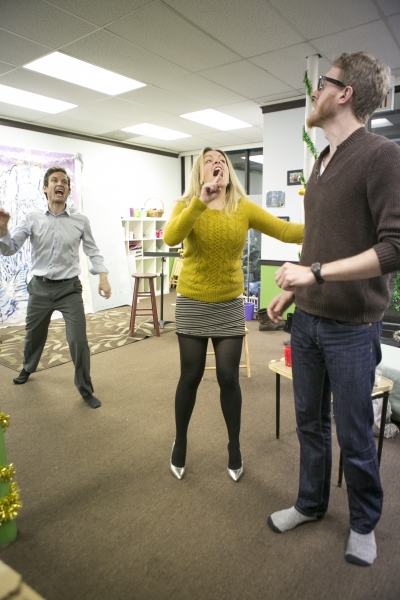 Photo Flash: SPIKE HEELS in Rehearsal at The Brown Paper Box Co. Image