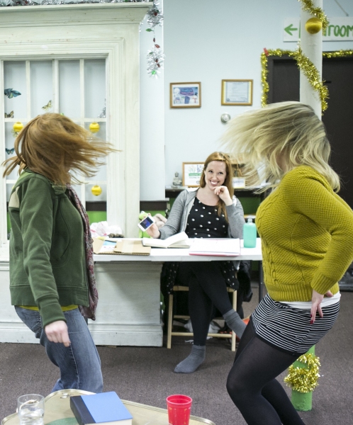 Photo Flash: SPIKE HEELS in Rehearsal at The Brown Paper Box Co. 