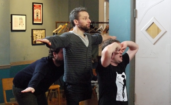 Photo Flash: In Rehearsal with the UK Touring Cast of THREE MEN IN A BOAT Image