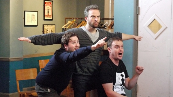 Photo Flash: In Rehearsal with the UK Touring Cast of THREE MEN IN A BOAT Image