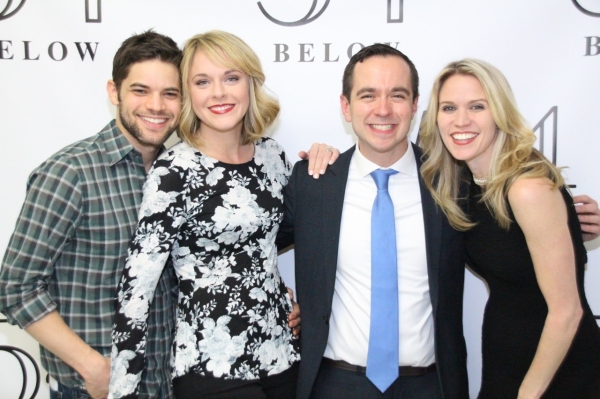 Jeremy Jordan, Ashley Spencer, Benjamin Rauhala, and Lauren Kennedy Photo