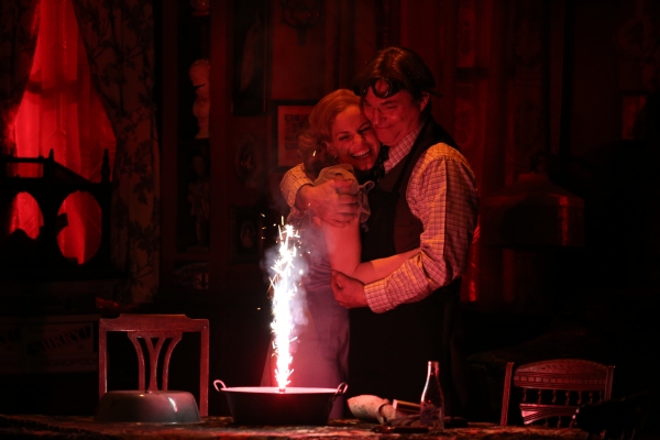 Photo Flash: First Look at Anna Chlumsky and Richard Thomas in YOU CAN'T TAKE IT WITH YOU Image