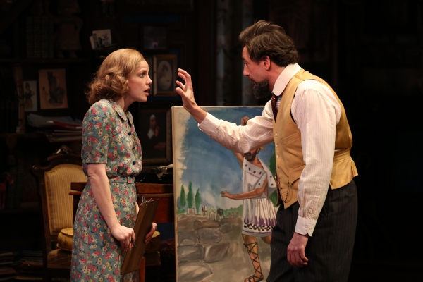 Photo Flash: First Look at Anna Chlumsky and Richard Thomas in YOU CAN'T TAKE IT WITH YOU Image