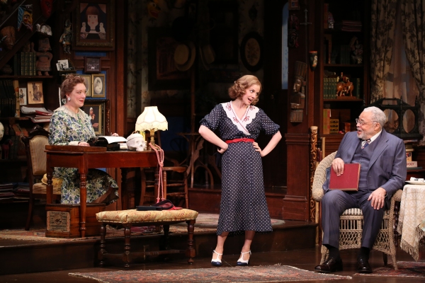 Photo Flash: First Look at Anna Chlumsky and Richard Thomas in YOU CAN'T TAKE IT WITH YOU Image