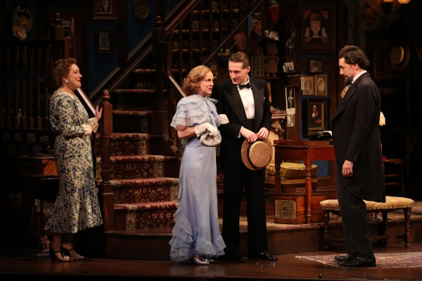 Photo Flash: First Look at Anna Chlumsky and Richard Thomas in YOU CAN'T TAKE IT WITH YOU Image