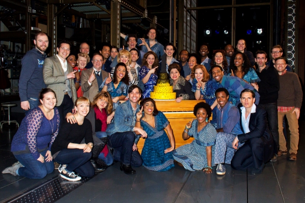 Photo Coverage: Earth's Still Movin'- BEAUTIFUL Celebrates One Year on Broadway!  Image
