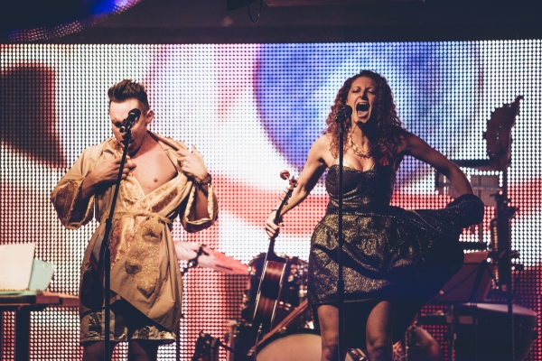Photo Flash: Laura Benanti, Lena Hall & More Join The Skivvies at 42West Image