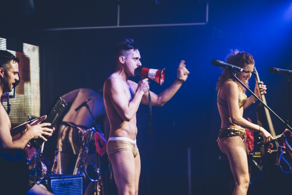 Photo Flash: Laura Benanti, Lena Hall & More Join The Skivvies at 42West Image