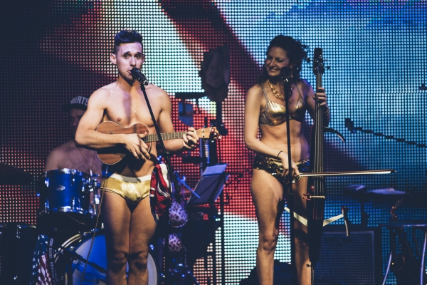 Photo Flash: Laura Benanti, Lena Hall & More Join The Skivvies at 42West Image