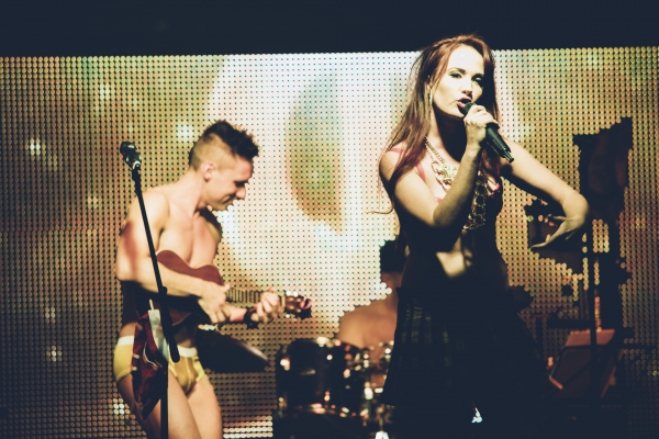 Photo Flash: Laura Benanti, Lena Hall & More Join The Skivvies at 42West Image