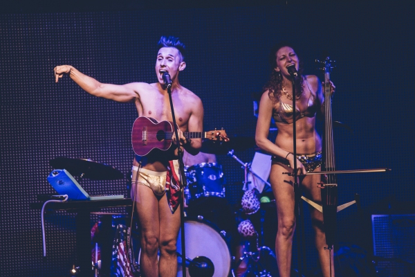 Photo Flash: Laura Benanti, Lena Hall & More Join The Skivvies at 42West Image