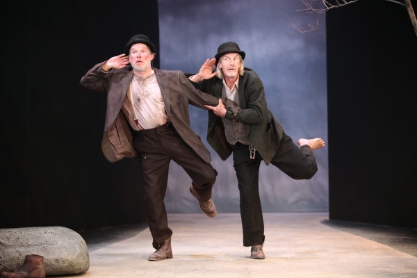 Nicholas Rose as Vladimir and Bruce Cromer as Estragon  Photo