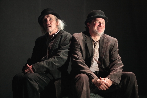 Bruce Cromer as Estragon and Nicholas Rose as Vladimir  Photo