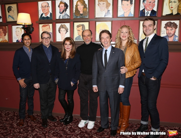 Photo Coverage: New Cast of IT'S ONLY A PLAY Meets the Press at Sardi's!  Image