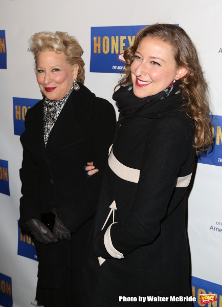  Bette Midler and daughter Sophie von Haselberg  Photo