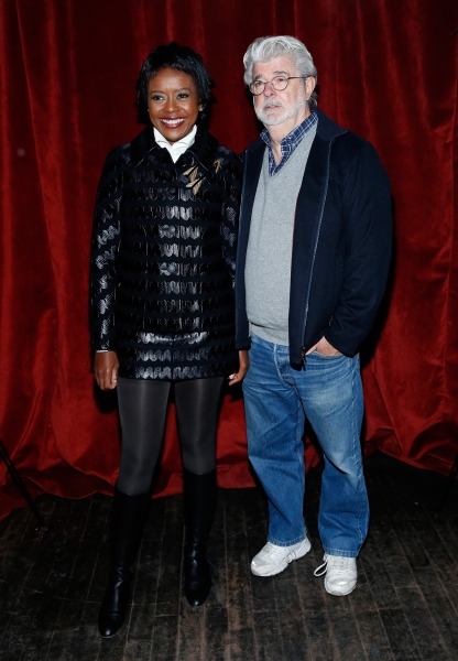 Photo Flash: Kristin Chenoweth, Alan Cumming, George Lucas, and More Attend STRANGE MAGIC Screening Image