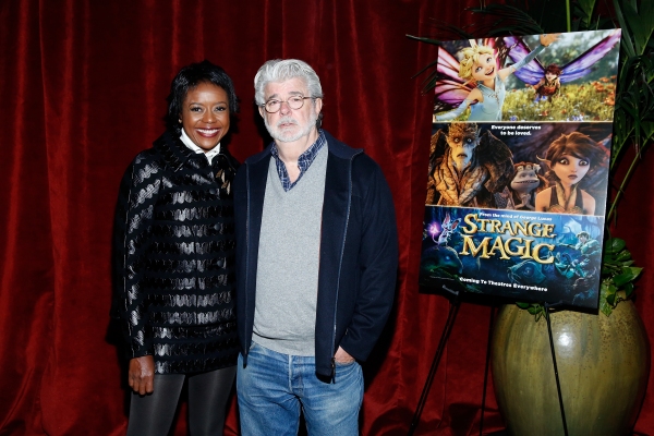 Photo Flash: Kristin Chenoweth, Alan Cumming, George Lucas, and More Attend STRANGE MAGIC Screening Image