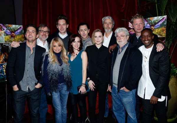 Photo Flash: Kristin Chenoweth, Alan Cumming, George Lucas, and More Attend STRANGE MAGIC Screening Image