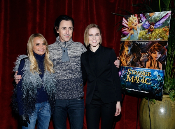 Photo Flash: Kristin Chenoweth, Alan Cumming, George Lucas, and More Attend STRANGE MAGIC Screening 