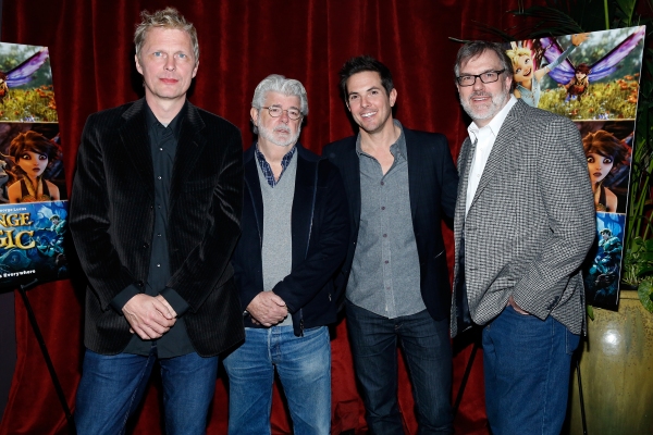 Photo Flash: Kristin Chenoweth, Alan Cumming, George Lucas, and More Attend STRANGE MAGIC Screening Image