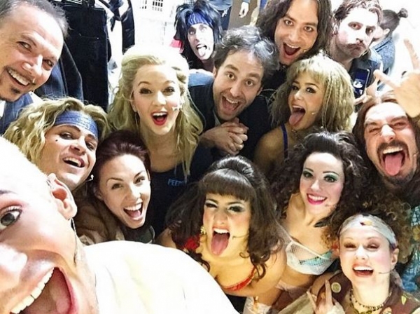 Photo Flash: Saturday Intermission Pics - Jan 17 Part 2 - ROCK OF AGES Snaps Final #SIP and More! Image