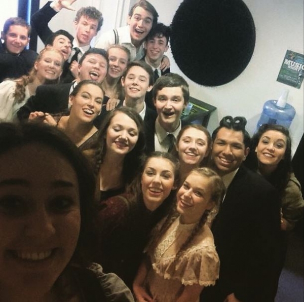Photo Flash: Saturday Intermission Pics - Jan 17 Part 2 - ROCK OF AGES Snaps Final #SIP and More! Image