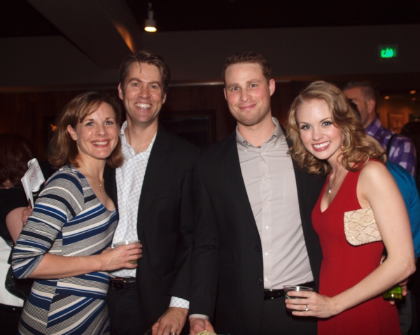 Kim Huber, Roger Befeler, Rachel Davis, and friend Photo