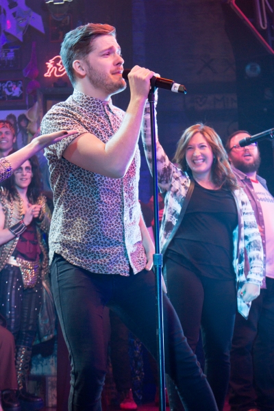 Photo Coverage: Rockers Unite! ROCK OF AGES Casts of Past and Present Return for Final Broadway Bows! Image