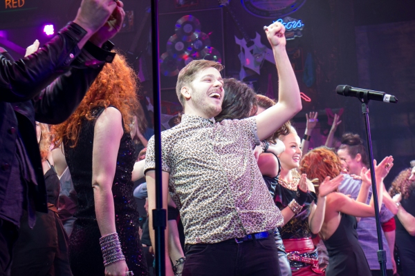 Photo Coverage: Rockers Unite! ROCK OF AGES Casts of Past and Present Return for Final Broadway Bows! 