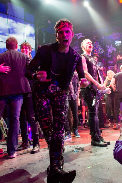 Photo Coverage: Rockers Unite! ROCK OF AGES Casts of Past and Present Return for Final Broadway Bows!  Image